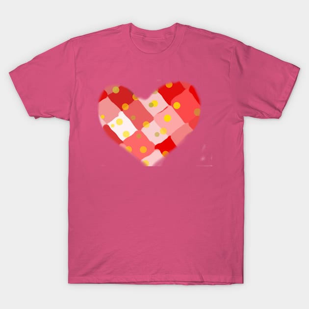 Heart T-Shirt by valentia